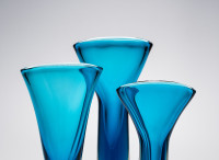 Večerní modř, 1961, design Milan Metelák, Borské sklo - Harrachov, foto MSB
